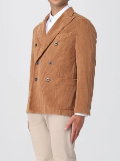 Blazer doppiopetto Boglioli in velluto a costine