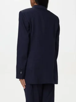 Blazer doppiopetto Boss in misto viscosa