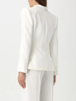 Blazer doppiopetto Elisabetta Franchi in crêpe