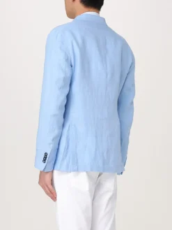 Blazer doppiopetto Manuel Ritz in lino