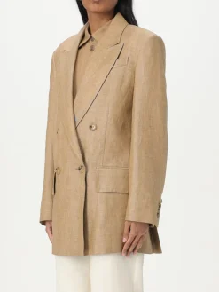 Blazer doppiopetto Max Mara in misto lino