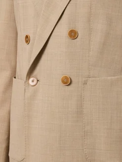 Blazer doppiopetto Max Mara in lana stretch