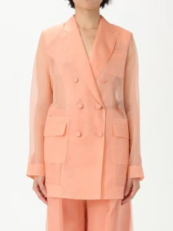 Blazer doppiopetto Max Mara in organza di seta