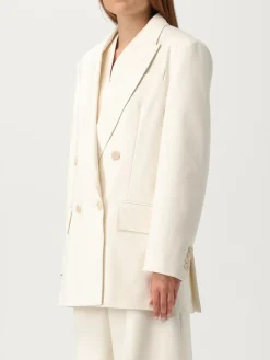 Blazer doppiopetto Max Mara in cotone stretch
