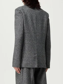 Blazer doppiopetto MM Max Mara in misto lana