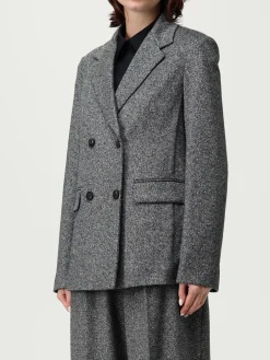 Blazer doppiopetto MM Max Mara in misto lana