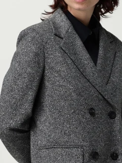 Blazer doppiopetto MM Max Mara in misto lana