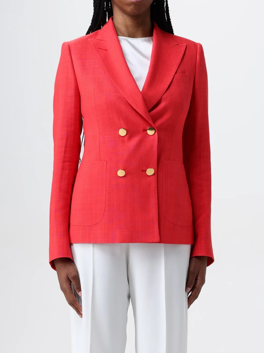 Blazer doppiopetto Tagliatore in misto viscosa