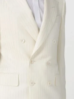 Blazer doppiopetto Tom Ford in misto lana e seta