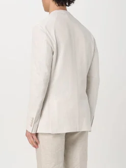 Blazer Eleventy in misto lino