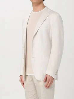 Blazer Eleventy in misto lino