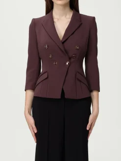 Blazer Elisabetta Franchi in crêpe stretch