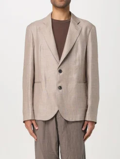 Blazer Emporio Armani in misto lana vergine