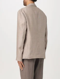 Blazer Emporio Armani in misto lana vergine