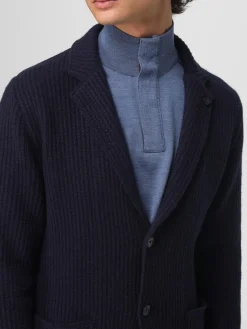 Blazer in maglia Lardini a coste