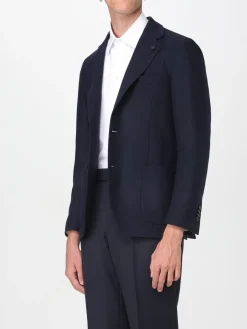 Blazer Lardini in lana vergine e cashmere