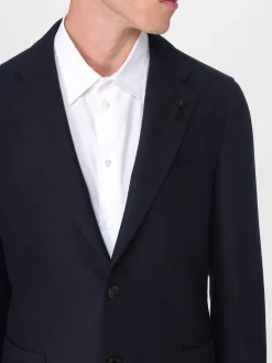 Blazer Lardini in lana vergine e cashmere