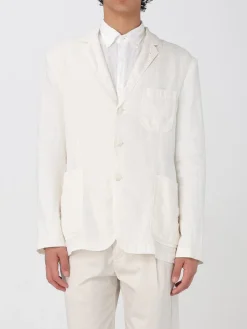 Blazer monopetto Aspesi in lino