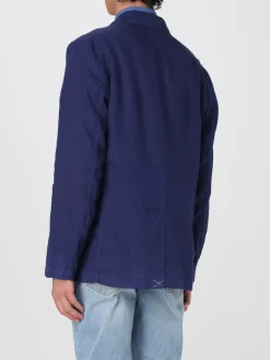 Blazer monopetto Aspesi in lino