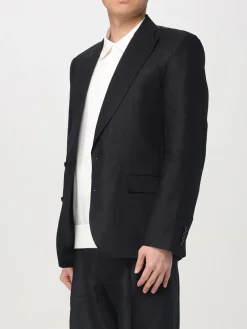 Blazer monopetto Dolce & Gabbana in tela di lino