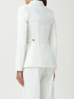 Blazer monopetto Elisabetta Franchi in crêpe