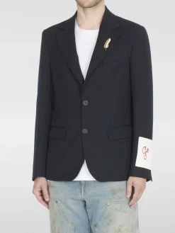 Blazer monopetto Golden Goose in misto lana