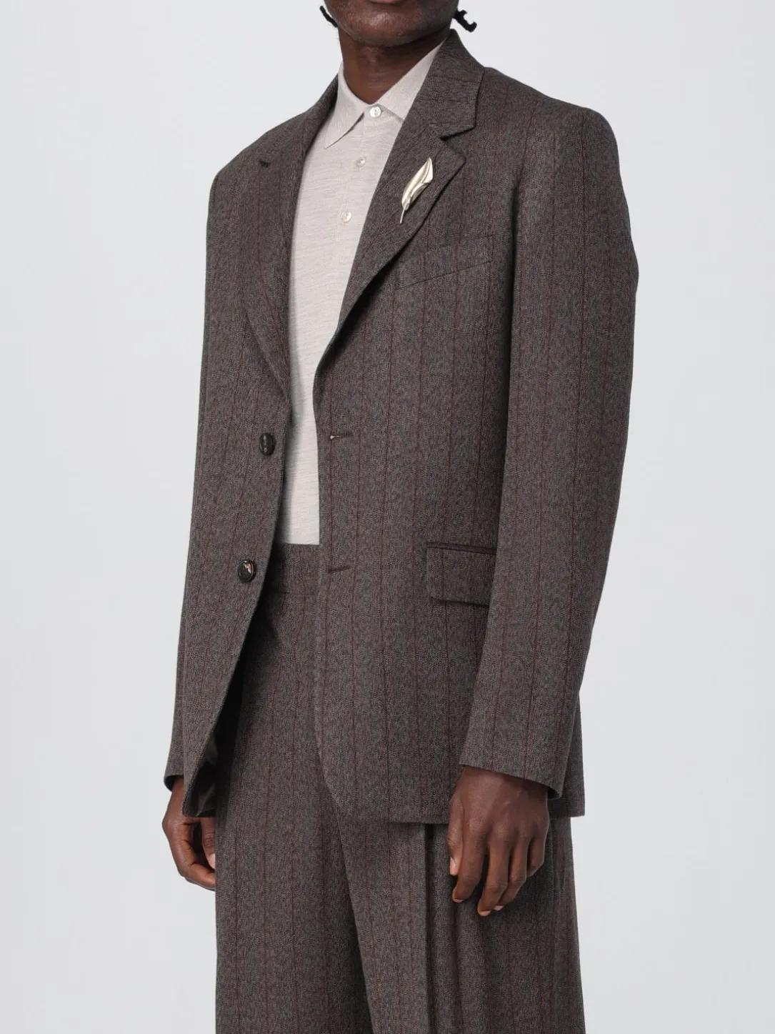 Blazer monopetto Golden Goose in lana vergine