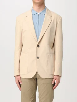 Blazer monopetto Hugo in cotone stretch