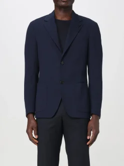 Blazer monopetto Lardini in misto lana