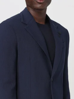 Blazer monopetto Lardini in misto lana