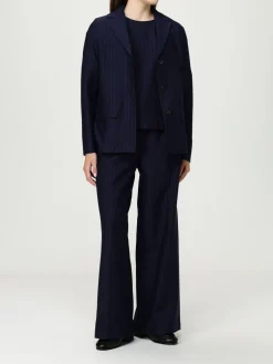 Blazer monopetto Max Mara Leisure in misto cotone