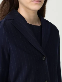 Blazer monopetto Max Mara Leisure in misto cotone