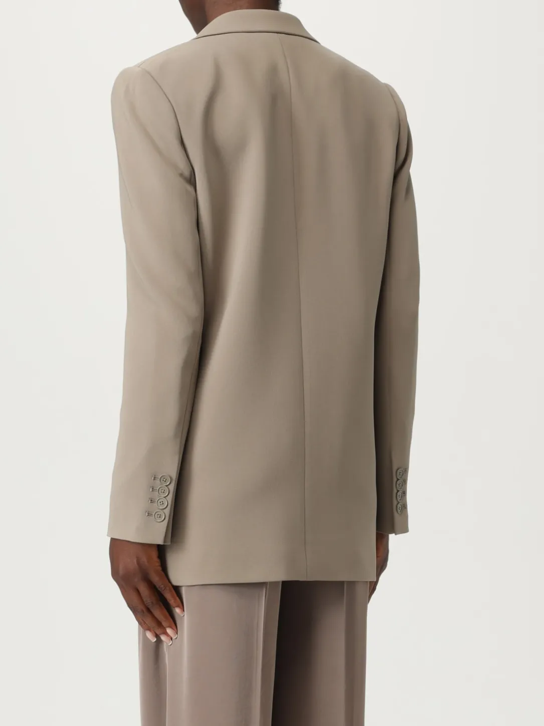 Blazer monopetto Michael Kors in crêpe