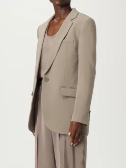 Blazer monopetto Michael Kors in crêpe