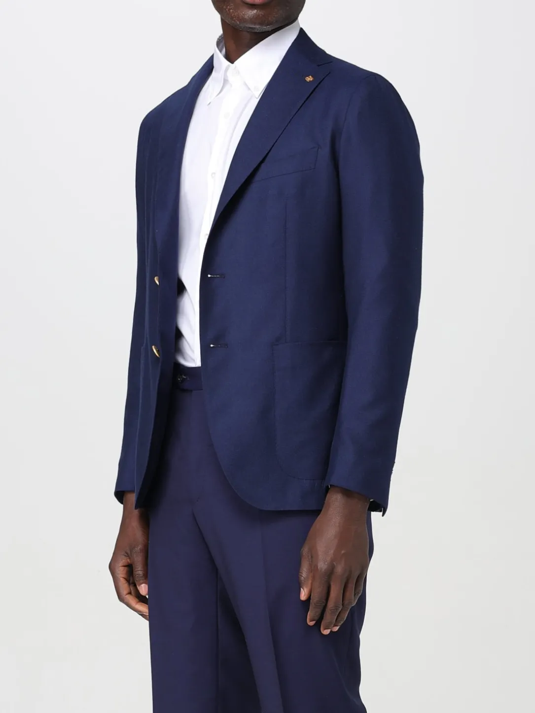 Blazer monopetto Tagliatore in cashmere
