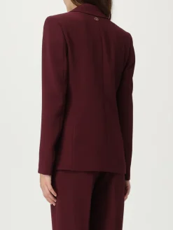 Blazer monopetto Twinset in crêpe