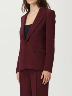 Blazer monopetto Twinset in crêpe