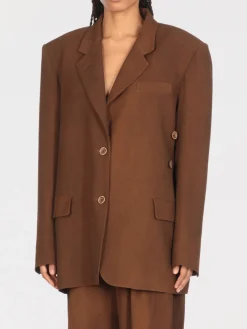 Blazer oversize in viscosa Uma Wang