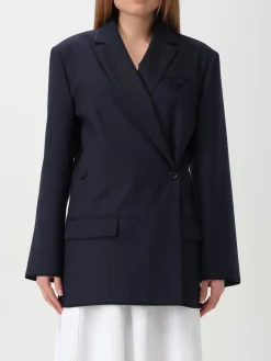 Blazer Pinko in lana e cotone