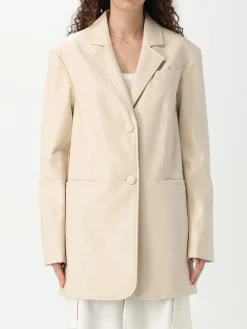 Blazer Twinset - Actitude in pelle sintetica