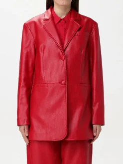 Blazer Twinset - Actitude in pelle sintetica