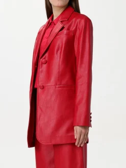 Blazer Twinset - Actitude in pelle sintetica