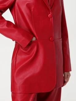 Blazer Twinset - Actitude in pelle sintetica