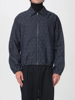 Blouson Fendi in cotone con motivo monogram