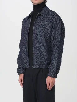 Blouson Fendi in cotone con motivo monogram