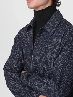 Blouson Fendi in cotone con motivo monogram