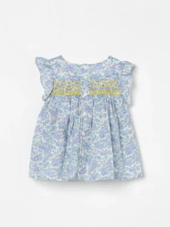 Blusa Bonpoint in cotone con stampa floreale