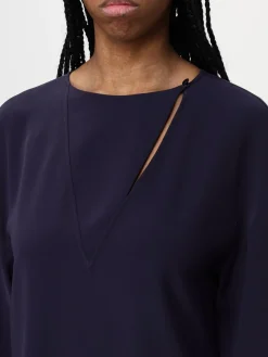 Blusa Emporio Armani in crêpe