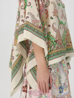 Blusa Etro in seta con stampa Paisley