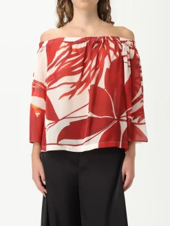 Blusa Hanita in crepe con stampa floreale